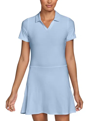 Nike Victory Women's Dri-fit Golf Polo Dress In Blue