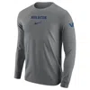 Nike Villanova  Men's College Long-sleeve T-shirt In Grey