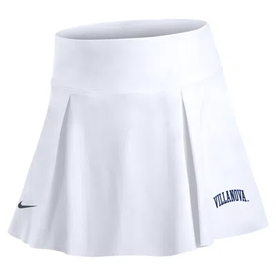 Nike Villanova Wildcats Club  Women's Fleece Skirt In White