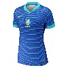 Nike Vini Jr. Brazil National Team 2024 Stadium Away  Women's Dri-fit Soccer Jersey In Blue
