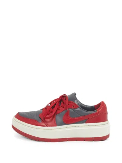 Pre-owned Nike Vintage Air Jordan 1 Elevate Low Sneakers In Red