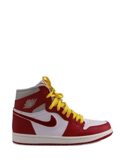 Pre-owned Nike Vintage Air Jordan 1 Retro High-top Sneakers In Red