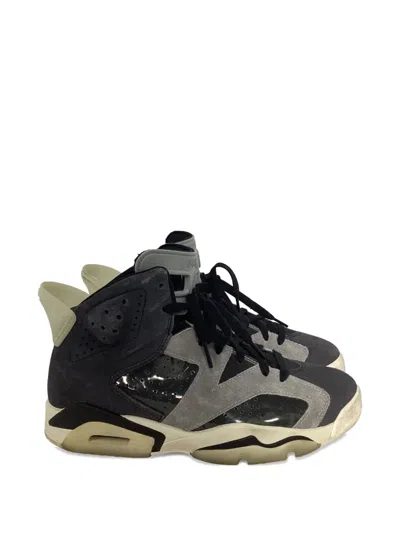 Pre-owned Nike Vintage Air Jordan 6 Retro Sneakers In Gray