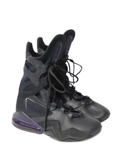 Pre-owned Nike Vintage Air Max Box Lace-up Fastening Sneakers In Black