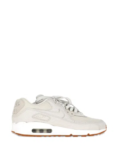 Pre-owned Nike Vintage Air Max Leather Ssneakers In Neutral