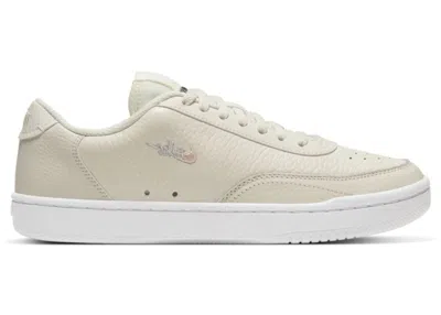 Pre-owned Nike Vintage Court Premium (women's) Sneakers In Pale Ivory/aura/washed Coral