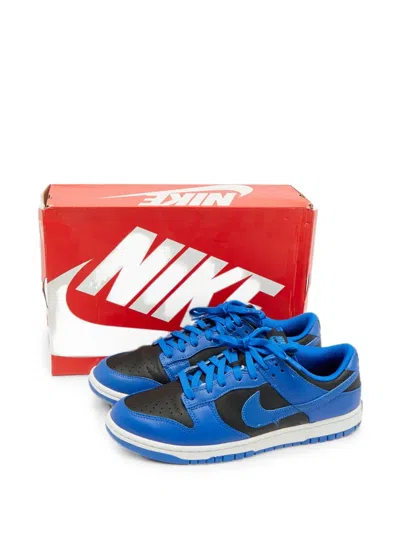 Pre-owned Nike Vintage Dunk Hyper Cobalt Low-top Sneakers In Blue