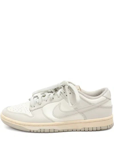 Pre-owned Nike Vintage Dunk Low Sneakers In White