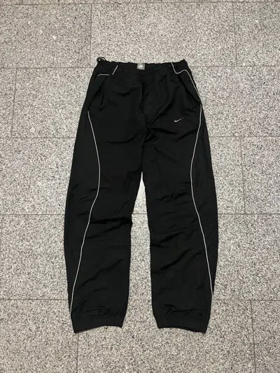 Pre-owned Nike Vintage  Shox Track Pants Streetwear In Black