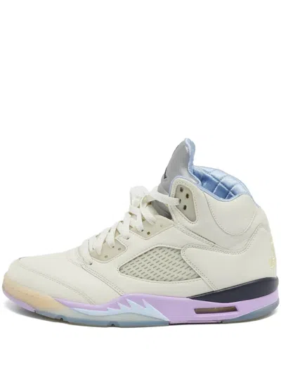 Pre-owned Nike Vintage  Air Jordan 5 Retro Dj Khaled Sneakers In White