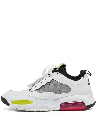 Pre-owned Nike Vintage  Jordan Air Max 200 Trainers In White