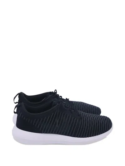 Pre-owned Nike Vintage Roshe Two Flyknit Sneakers In Black