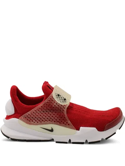 Pre-owned Nike Vintage Sock Dart Sneakers In Red