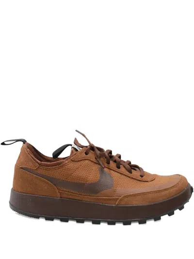 Pre-owned Nike Vintage X Tom Sachs General Purpose Sneakers In Brown