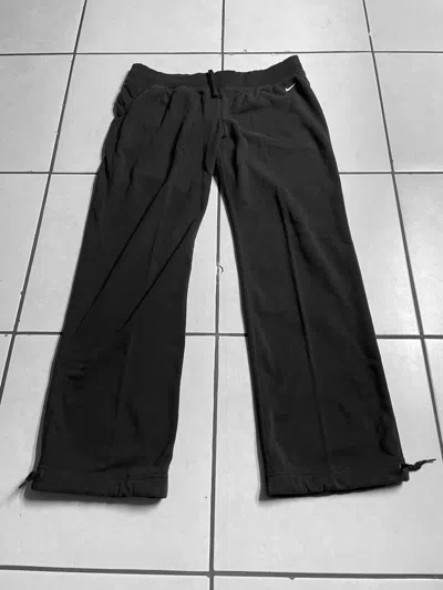 Pre-owned Nike Vintage Y2k  Sweatpants Baggy In Black