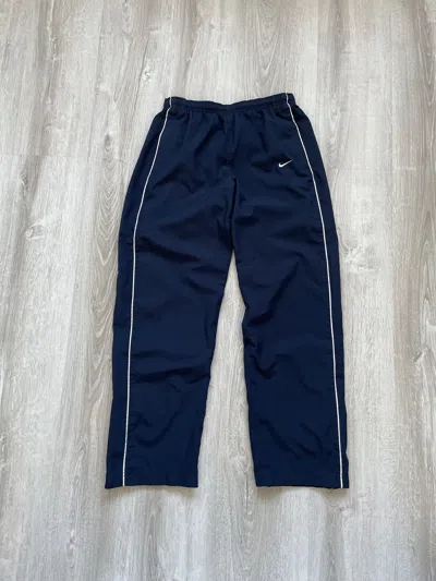 Pre-owned Nike Vintage Y2k  Track Pants In Blue