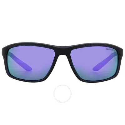 Nike Violet Mirror Wrap Unisex Sunglasses  Adrenaline 22 M Dv2155 451 64