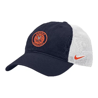 Nike Virginia Heritage86  Unisex College Trucker Hat In Blue