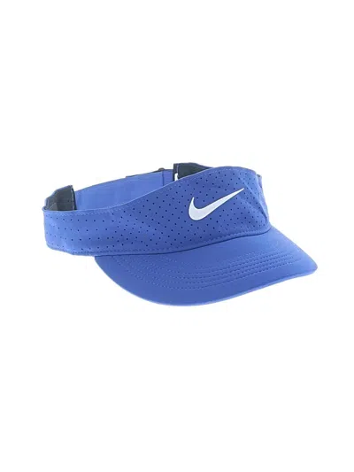 Pre-owned Nike Visor In Blue