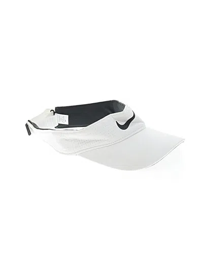Pre-owned Nike Visor In White