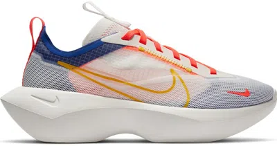 Pre-owned Nike Vista Lite White Crimson Sulfur (women's) Sneakers In Summit White/astronomy Blue/flash Crimson