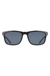 Nike Vital Core 55mm Rectangular Sunglasses