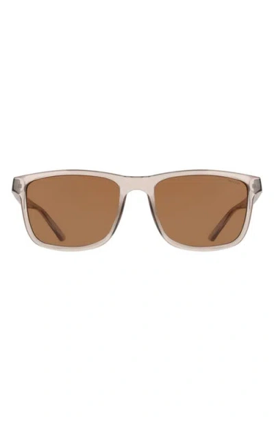 Nike Vital Core 55mm Rectangular Sunglasses