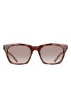 Nike Vital Flow 53mm Gradient Tea Cup Sunglasses