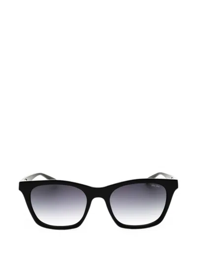 Nike Vital Flow Rectangle-frame Sunglasses In Blue