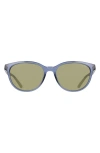 Nike Vital Trend 55mm Gradient Round Sunglasses In Neutral