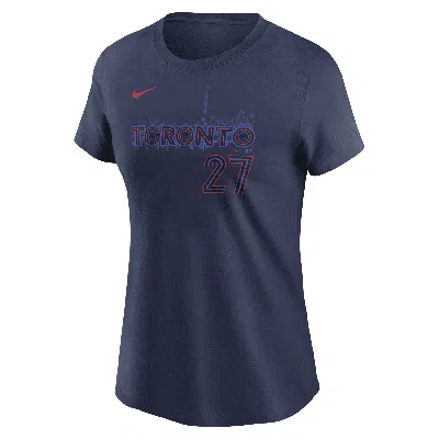 Nike Vladimir Guerrero Jr. Toronto Blue Jays City Connect Fuse  Women's Mlb T-shirt