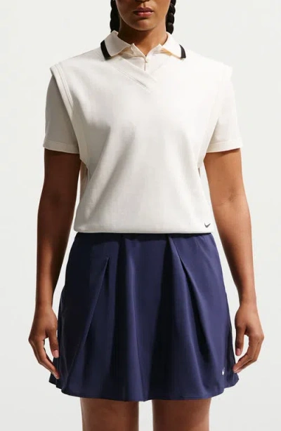 Nike V-neck Golf Vest In White