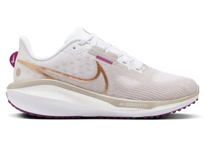 Pre-owned Nike Vomero 17 Metallic Red Bronze (women's) Sneakers In Platinum Violet/white/hot Fuchsia In Multi