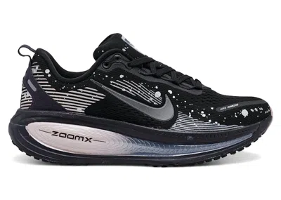 Pre-owned Nike Vomero 18 Se (women's) Sneakers In Black/metallic Dark Grey/cave Purple