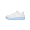 Nike Air Force 1 Crater Flyknit Move To Zero Sneakers In Gray-grey In White/white/pure Platinum