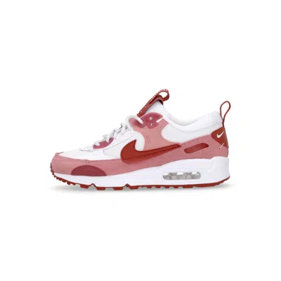 NIKE W AIR MAX 90 FUTURA WOMEN'S LOW SHOE RED STARDUST/RUGGED ORANGE/SUMMIT WHITE