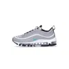 Nike W Air Max 97 Se Women's Low Shoe Wolf Grey/teal Nebula/white/black In Wolf Grey/teal Nebula/white/black