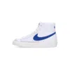 Nike W Blazer Mid 77 Women's High Shoe White/game Royal/sail/black In White/game Royal/sail/black