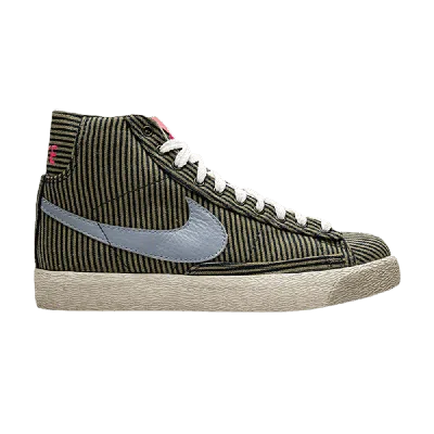 Pre-owned Nike W's Blazer Mid Basic In Grey