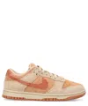 Nike Low Top Sneakers Textured Rubber Sole In Brown