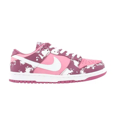 Pre-owned Nike W's Dunk Premium 'splatter' | Pink | Women's Size 10