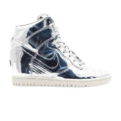 Pre-owned Nike W's Dunk Sky Hi Sp 'liquid Silver'