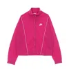 Nike W Essential Tracksuit Active Pink/white/white Women's Tracksuit Set In Active Pink/white/white