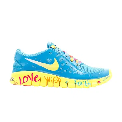 Pre-owned Nike W's Free Run+ 2 Db 'doernbecher' | Blue | Women's Size 6
