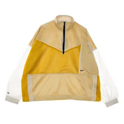 Nike W Sportswear Tech Pack Jacket Woven Mesh Women's Tracksuit Jacket Dark Citron/white/black