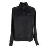 Nike W Sportswear Women's Tracksuit Jacket Poly-knit Swoosh Jacket Black/white In Black/white