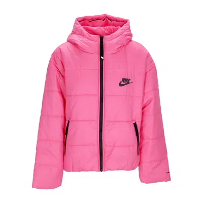 Nike W Therma Fit Repel Hooded Jacket Women's Down Jacket Pinksicle/black/black