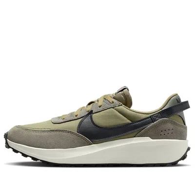 Nike Waffle Debut Se 'neutral Olive Dark Stucco' In Green