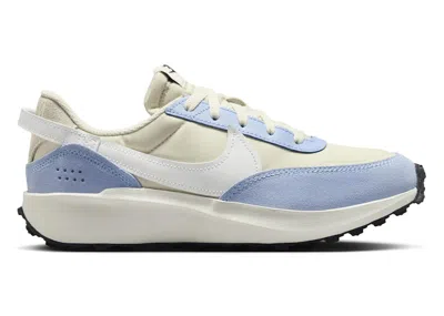 Pre-owned Nike Waffle Debut Summit White (women's) Sneakers In Soft Pearl/aluminum/black