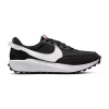 Nike Waffle Debut Womens Sneakers In Black